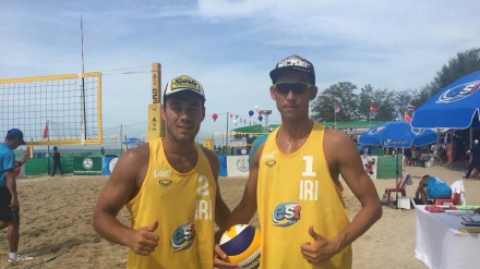 ビーチバレー・アジアツアー、イラン3位