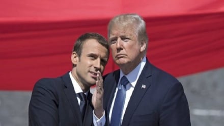 Presidente francês diz que convenceu Trump a manter tropas na Síria 