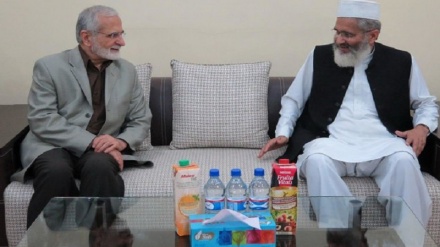 سراج الحق: د پاکستان خلق د ايران له اسلامي جمهوريت سره مينه لري