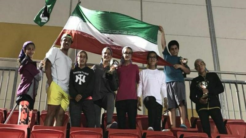 قهرمانی بانوان تنیس ایران در رقابت‌های آسیایی قطر