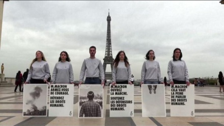 Protesta di Amnesty a Parigi contro visita principe saudita
