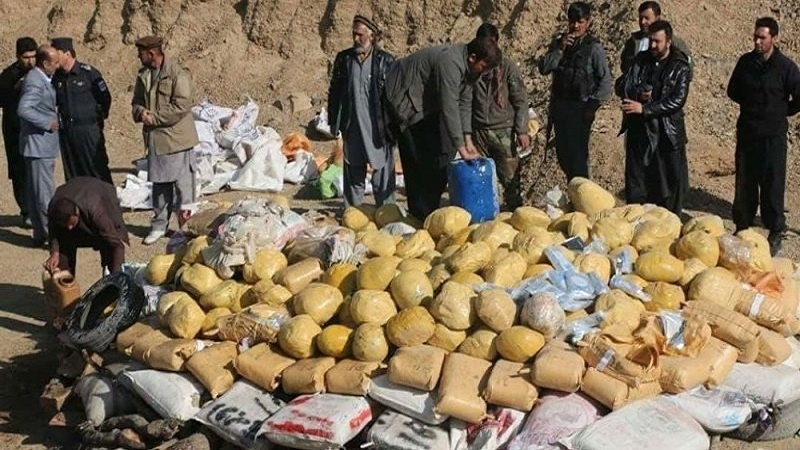  صدور مجوز فروش کشفیات مواد مخدر در افغانستان