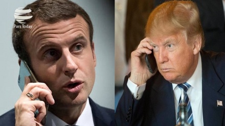 Macron bir günde iki kez Trump ile Suriye'yi görüştü