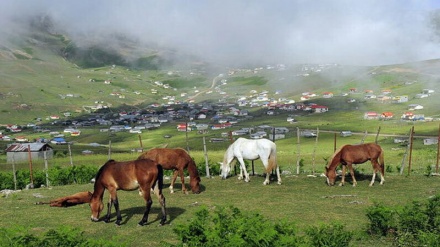 Turismo de Irán: Región Sobatan en provincia de Guilán(norte)(Time Lapse)