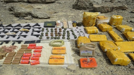 کشف هزاران کیلوگرم مواد منفجره در افغانستان