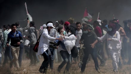 50 palestinos heridos por fuego israelí en 
