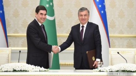 Ўзбекистон ва Туркманистон ўртасида 17та ҳужжат имзоланди