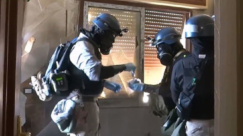 ورود بازرسان سازمان منع گسترش سلاح های شیمیایی به شهر «دوما» سوریه 