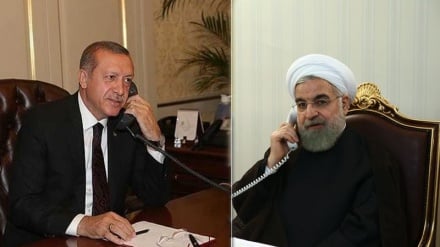 הנשיא הטורקי ארדואן שוחח טלפונית עם הנשיא רוחאני