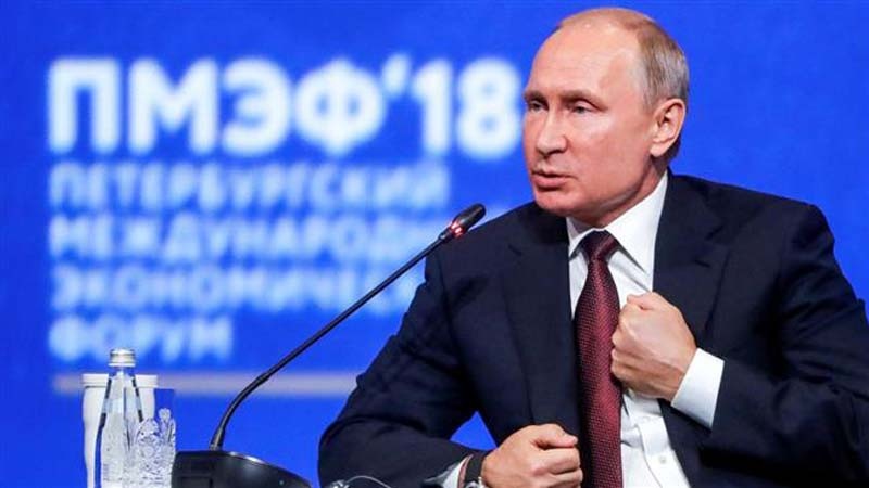 Putin raps Trump over Iran oil sanctions move