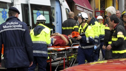 Itália: Colisão de trem e camião deixa dois mortos e 15 feridos