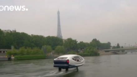 Париждаги сув усти такси.(ВИДЕО) 
