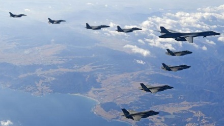 朝鮮半島で米韓合同軍事演習