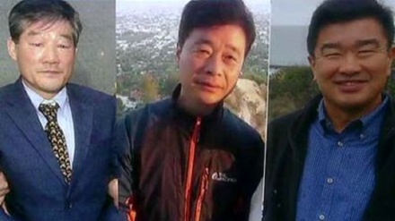 北朝鮮が、同国で拘束中の米国人３人をホテルに移送
