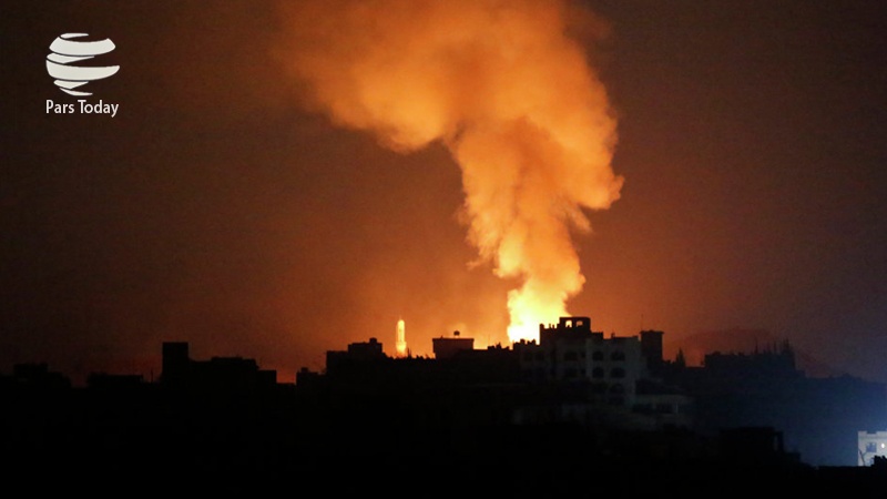  جنگنده‌های ائتلاف سعودی صنعا را بمباران کردند