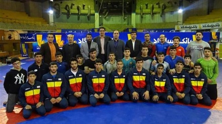 Junior Iranian Greco-Roman wrestlers take crown in ISF Gymnasiade
