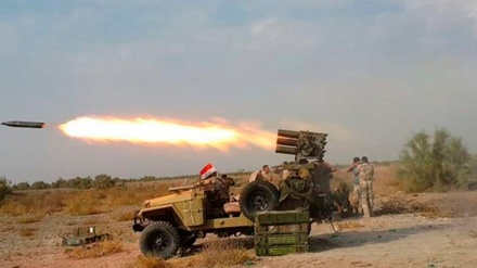 Irakische Volksmobilisierungseinheiten greifen IS-Stellungen in Syrien an