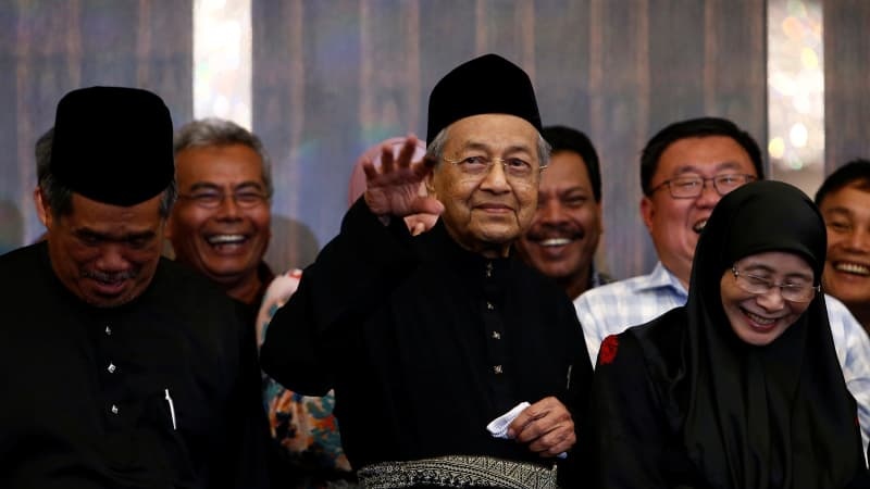 mantan PM Malaysia Mahathir Mohamad