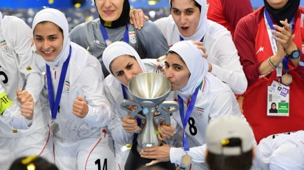 フットサル・イラン女子代表のアジア選手権優勝