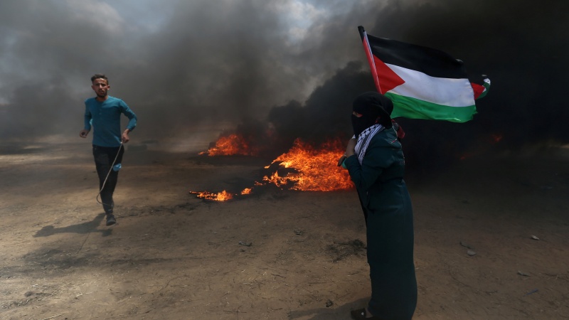 Palestinos se levantam contra a transferência de embaixadas dos EUA para Quds