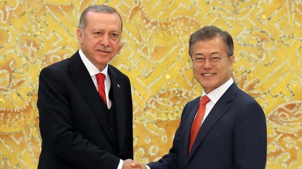 Presidenti I Turqisë takohet me homologun e tij nga Koreja e Jugut