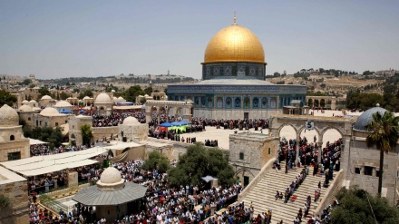 Hunderttausende Palästinenser bei Freitagsgebet in Al-Aksa-Moschee 