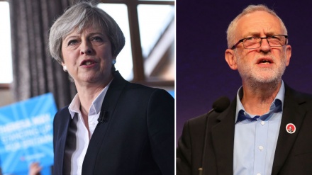 特蕾莎•梅和杰里米•科尔宾批评美国政府的单边主义举措