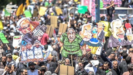 Ğuds beynəl xalğiyə ruji şemoni ğətnomə: şərifə Ğuds bəpe ozod bıbu iyən Fələstin məzlumə milləti çı sionist rejimi sultəku xilos karde lozıme.