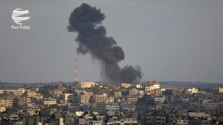 Sionist rejim ijən bə Ğəzzə məntəğə həvoku iyən de artileriya həmləş karde.