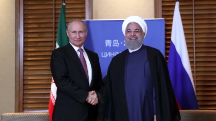 鲁哈尼与普京举行会谈