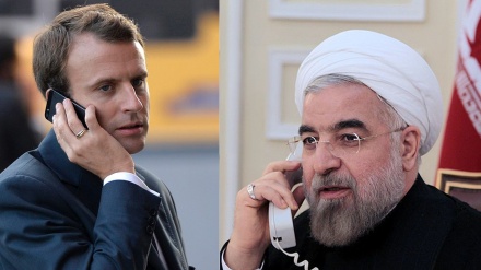 鲁哈尼与马克龙就伊核协议和地区局势进行电话通话