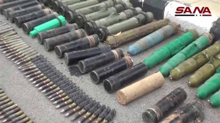 Homs: découverte d’un dépôt d’armes