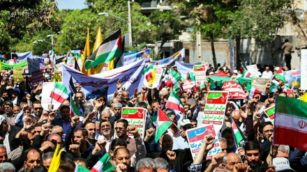 Marchas do Dia Mundial de Al-Quds em mais de 800 cidades