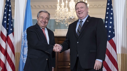 Bisedimet Gutteres-Pompeo në Uashington