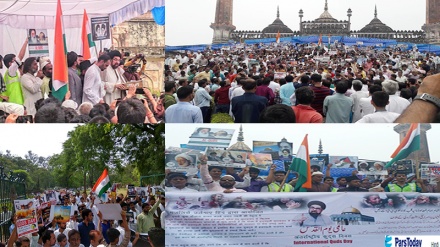 इस्राईल मुर्दाबाद, अमेरिका मुर्दाबाद के नारों से गूंजा भारत + फ़ोटो , वीडियो