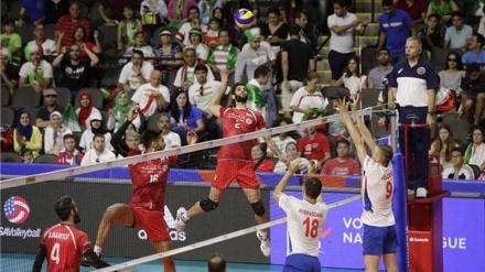 Iran sustains narrow defeat from Serbia at 2018 FIVB Volleyball Nations League