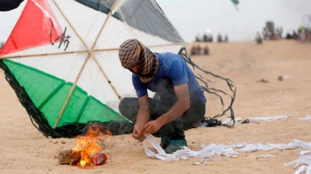 Ribuan Layang-Layang Api Palestina Siap Target Distrik Zionis