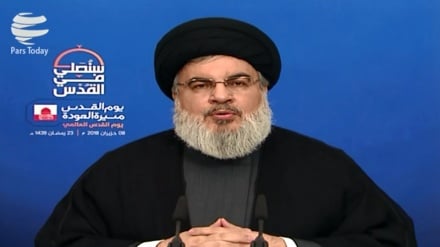 Nasrullah: İslam dünyası Kudüs halkının yardımına koşmalı 