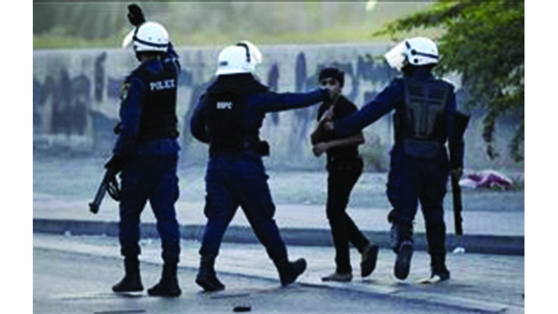یورش نیروهای آل خلیفه به عزاداران حسینی در بحرین