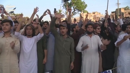 تظاهرات کارگران پاکستانی ضد مقامات رژیم آل سعود در عربستان 