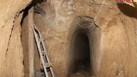 Un labyrinthe souterrain au sud de Damas