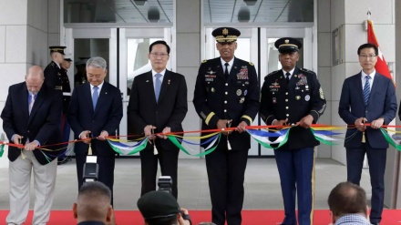 美国海外最大军事基地在韩国揭幕