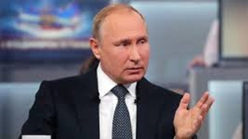 Presiden Rusia Vladimir Putin