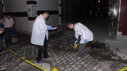 AK Parti seçim irtibat bürosuna ses bombası atıldı