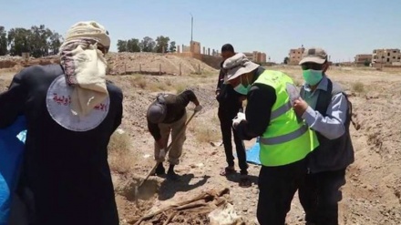 रक्क़ा में एक सामूहिक क़ब्र से 1500 शव मिले