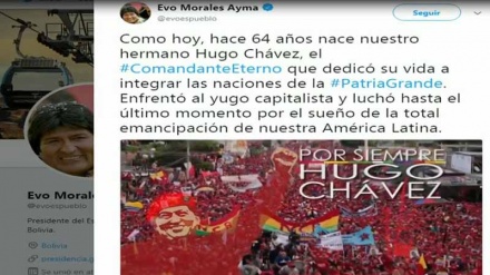 Video: Evo Morales destaca lucha de Hugo Chávez por la integración regional
