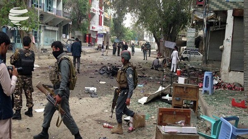 انفجار مقابل کنسولگری پاکستان در جلال‌ آباد افغانستان 