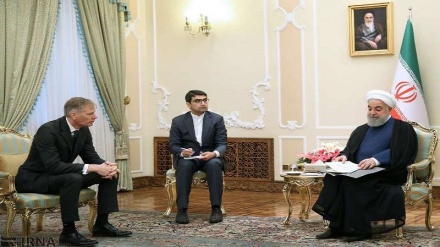 روحانی: اقدامات اروپا برای جبران خروج آمریکا از برجام، حائز اهمیت است 