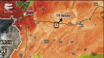 犹太复国主义政权战机向叙利亚T4军用机场发动袭击