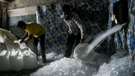 Procesi i prodhimit të akullit në Indi